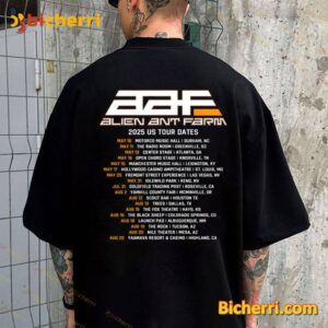 Alien Ant Farm 2025 US Tour Dates Unisex Shirt-b 50MVIfJ