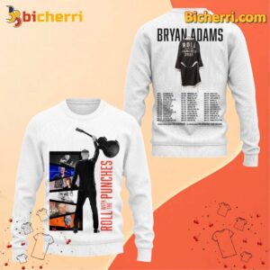 Bryan Adams Roll With The Punches 2025 Tour Unisex Shirt-a TORFiYk