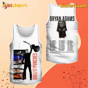 Bryan Adams Roll With The Punches 2025 Tour Unisex Shirt-b MWvVCqJ