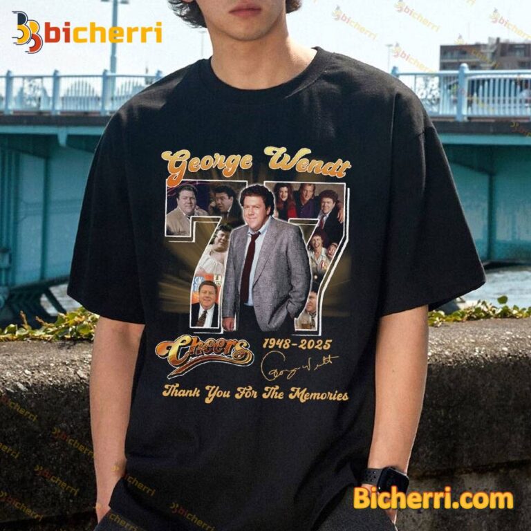 George Wendt Cheers 1948-2025 Thank You For The Memories Unisex Shirt WqGXtZC