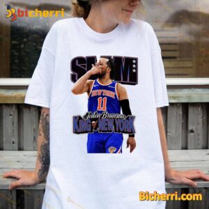Jalen Brunson King Of New York Slam Cover 2025 Unisex Shirt-a 820cSaZ