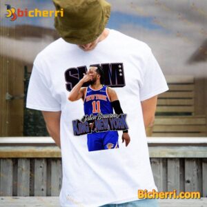 Jalen Brunson King Of New York Slam Cover 2025 Unisex Shirt-b RVXEwWa