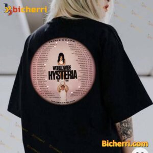 Jessie Murph Worldwide Hysteria The Tour 2025 Unisex Shirt-b u9JLGBl