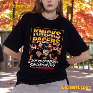 Knicks Vs Pacers Eastern Conference Smackdown 2025 Unisex Shirt-b mIb9foR