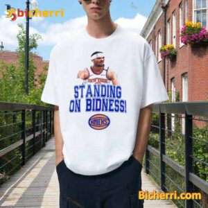 Tracy Morgan Standing On Bidness Knicks Unisex Shirt-b Esnrkd3