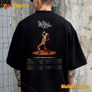 Wolf Alice Fall 2025 North American Tour Dates Unisex Shirt-b ZQunqs4