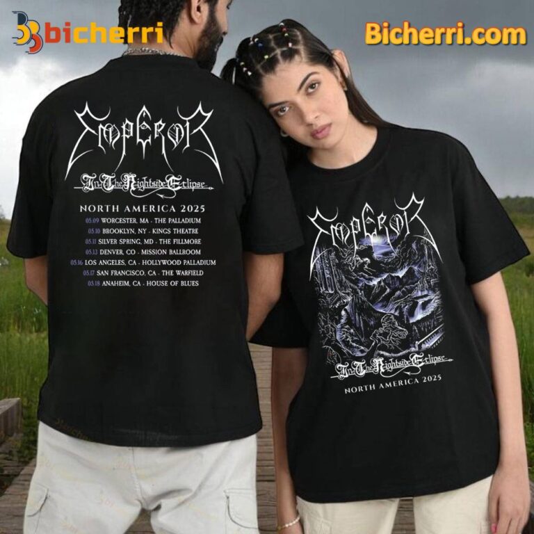 Emperor North America 2025 Tour Unisex Shirt vVuiNHQ