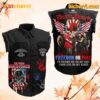 Five Finger Death Punch Freedom Or Fire Sleeveless Denim Jacket 2FuIXCv