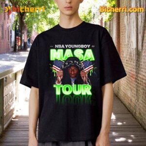 Nba Youngboy Make America Slime Again Tour 2025 Unisex Shirt-a 6wGOH1z