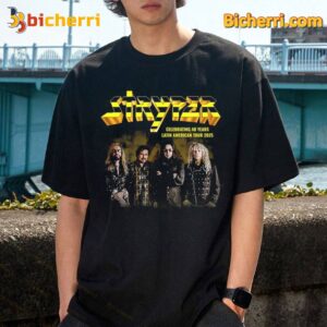 Stryper Celebrating 40 Years Latin American Tour 2025 Unisex Shirt-a MCuIkd0