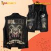 Volbeat Counting All The Asholes In The Room Sleeveless Denim Jacket iMG6Bta