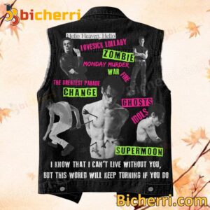 Yungblud I Know That I Can't Live Without You Sleeveless Denim Jacket-a zOv9XQg