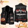 Hatebreed European Savagery 2025 Tour Born To Bleed Fighting To Succeed Sleeveless Denim Jacket AsKfCmO